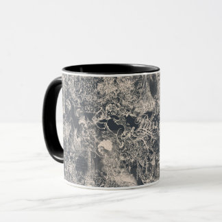 Stylish Black Paris Toile Design Mug