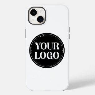 Stylish Black QR Code Design   Elegant Brand Case-Mate iPhone 14 Plus Case
