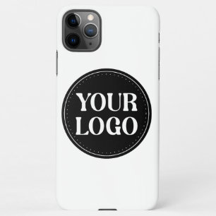 Stylish Black QR Code Design   Elegant Brand iPhone 11Pro Max Case