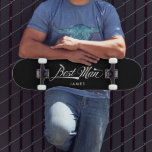 Stylish Black Retro Typography Best Man Groomsmen Skateboard<br><div class="desc">Stylish Black White Retro Vintage Typography Best Man Groomsmen customized skateboard with personalized name of choice.</div>