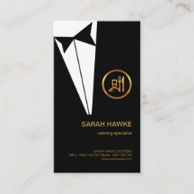 Stylish Black Tuxedo Gold Boutonniere Catering