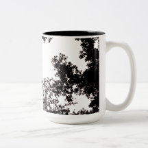 Stylish black white designed Mug