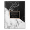 Stylish Black White Marble Texture Designer Notes