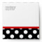 Stylish Black, White, & Red Occasion Envelope