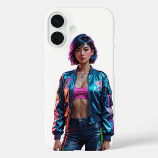 Stylish Bloom iPhone 16 Case