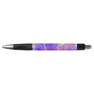 Stylish Blue Abstract Feathers