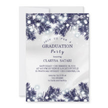 Stylish blue flower light congratuation party