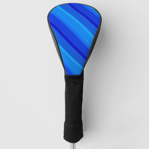 Stylish BLUE Stripes Golf Head Cover