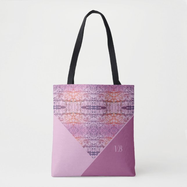 Stylish Boho Tote Bag (Front)