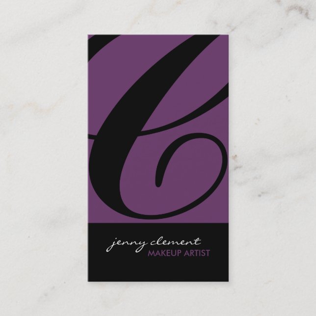 Stylish & Bold Business Cards (Front)