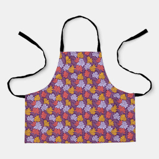 Stylish Botanical Pattern Chef's Apron
