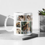 Stylish Boyfriend 15 Photo Collage Coffee Mug<br><div class="desc">Give your boyfriend a daily reminder of your favorite moments together with a photo mug featuring 15 cherished memories and a sweet boyfriend template. Make every sip special and show him how loved he is. Shop now.</div>