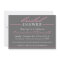 Stylish Bridal Shower Invitations (Pink)