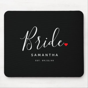 Stylish Bride Wedding T Shirt  Mouse Mat