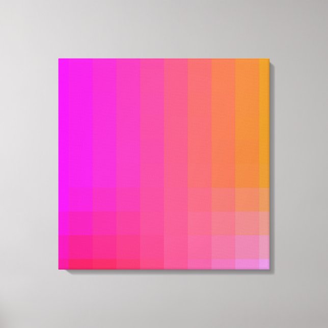 Stylish Bright Design Canvas Print (Front)