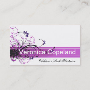 Stylish Business Card (all purpose) - "Barolo"