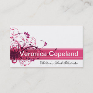 Stylish Business Card (all purpose) - "Barolo"
