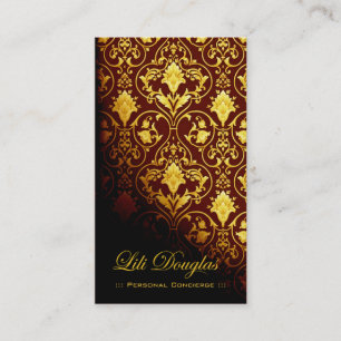 Stylish Business Card (all purpose) - "Roccoco"