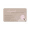 STYLISH BUSINESS CARD elegant rose