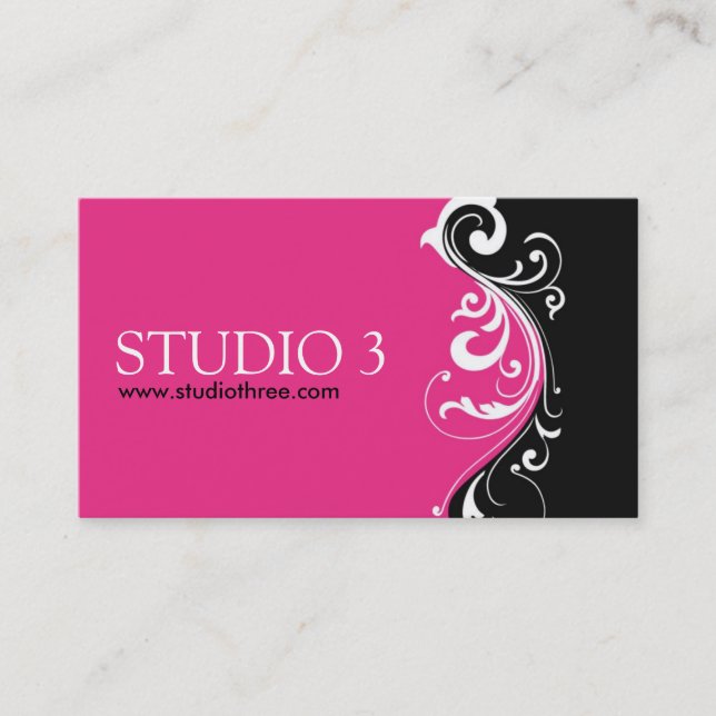 Stylish Business Cards (Front)