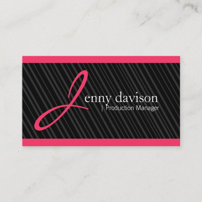 Stylish Business Cards (Front)