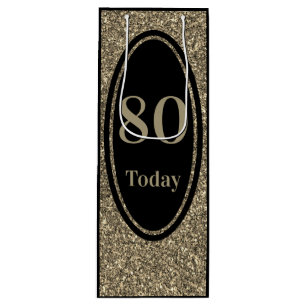 stylish by year special birthday gift bag 80th
