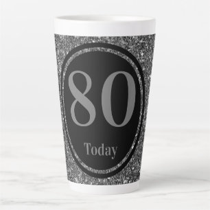 Stylish by year special birthday mug gift 80th