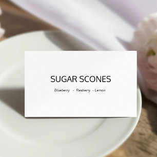 Stylish  Calligraphy  Buffet Food Labels Table Place Card