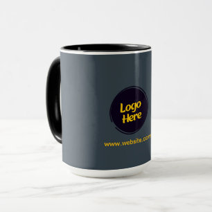Stylish Charcoal Gray Mug