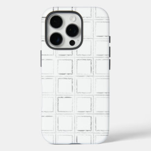 Stylish Checkered Pattern iPhone 16 Pro Case