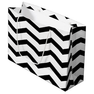 Stylish Chevron Large Gift Bag