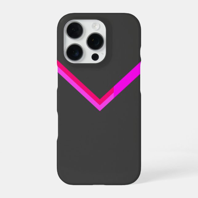 Stylish Chevron Pattern Design iPhone Case (Back)