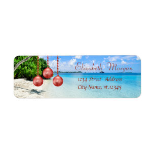 Stylish ,Christmas, Beach,Christmas Balls