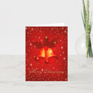 Stylish Christmas Bells An Elegant Christmas Holiday Card