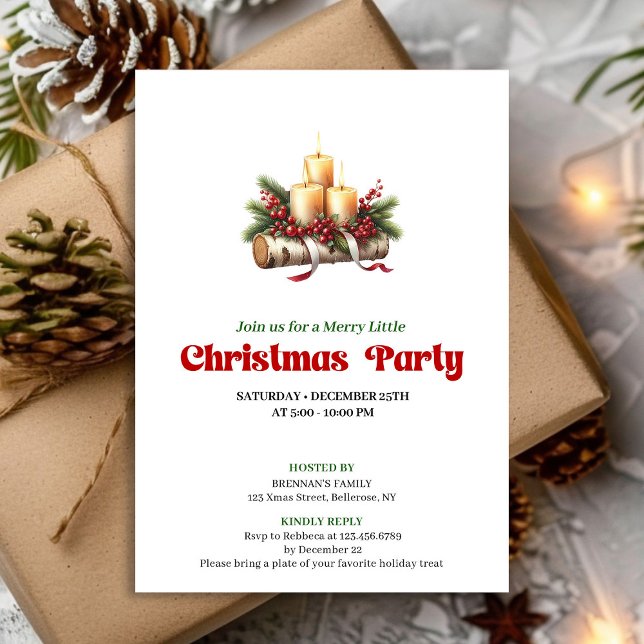Stylish Christmas Decoration Party Template (Stylish Christmas Decoration Party Template)