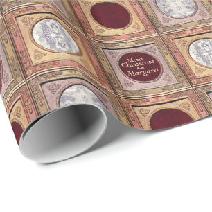 Stylish Christmas Personalised Wrapping Paper 5