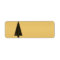 Stylish Christmas Tree. Black and Gold.