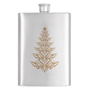 Stylish Christmas Tree Flask
