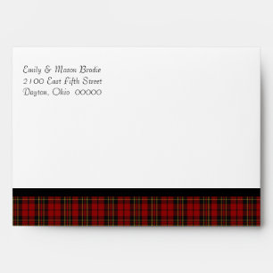 Stylish Clan Brodie Custom Envelope