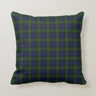 Stylish Clan Gunn Tartan Plaid Pillow