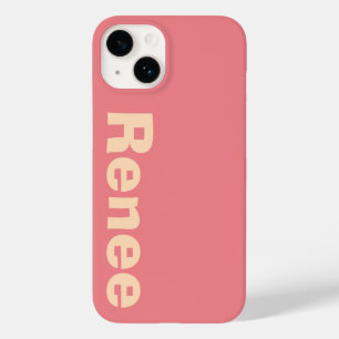 Stylish Classic Modern Elegant Monogram Minimal. C Case-Mate iPhone 14 Case