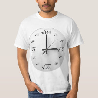 Stylish  clock design  t-shirt 