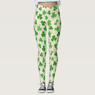 Stylish Clover Leaf Leggings