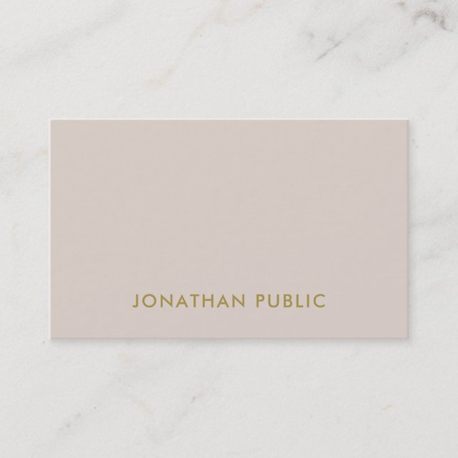 Stylish Colour Harmony Professional Template Luxur Business Card (Front)