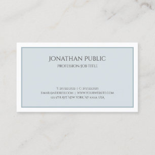 Stylish Colour Modern Elegant Professional Trendin Business Card