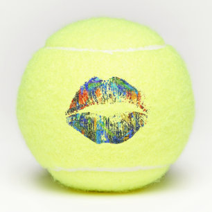 Stylish Colourful Lips #4 Tennis Balls