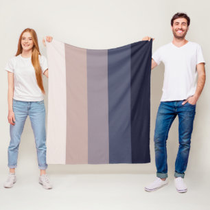 Stylish, contemporary, polished, & customisable Fleece Blanket