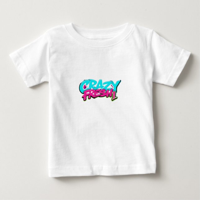 Stylish crazy baby t-shirt  (Front)