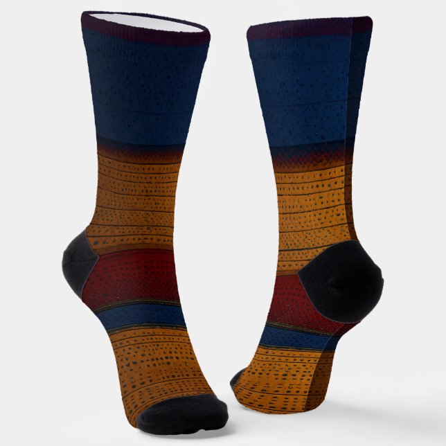 Stylish Crew Socks – Trendy and Comfortable (Angled)