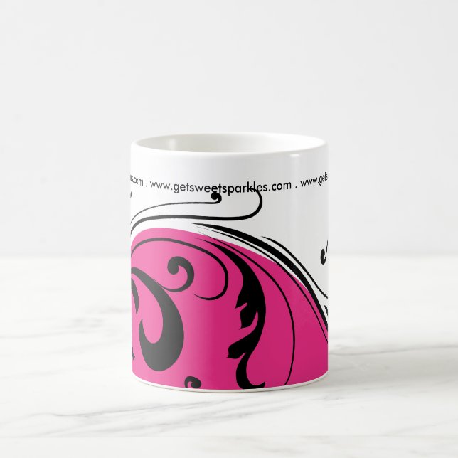 Stylish Custom Coffee Mug (Center)